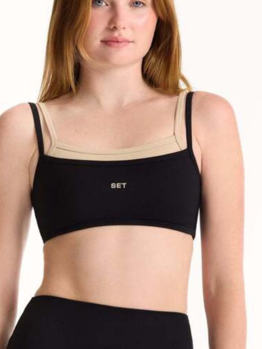 AIRLUXE™ BREATHE LAYERED MOVE BRA - MARLIN